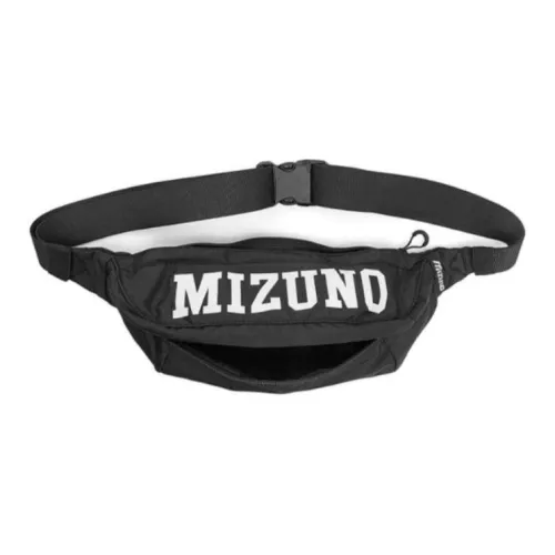 Mizuno Fabric Fanny Pack Unisex Black