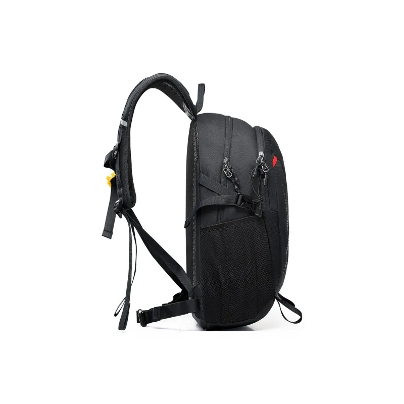 OIWAS Fabric Mountaineering Bag Backpack Regular Unisex Black/Dark Blue/Dark Gray-4