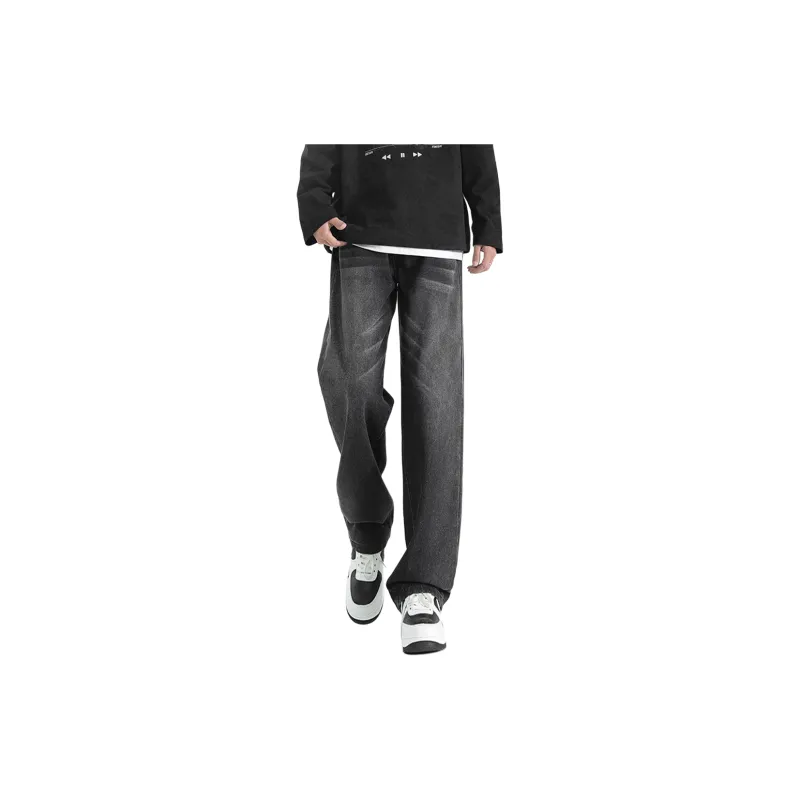 LPMX Jeans Unisex Black Gray Color-0