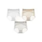 E Set-Slimming Pants-White+Skin+Gray