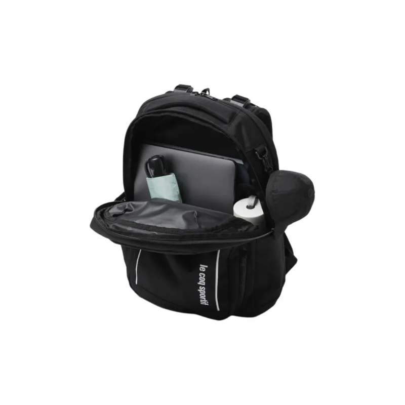 Le Coq Sportif Polyester Backpack Unisex Black-3