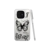 Moonlight Silver-Sketch Butterfly S