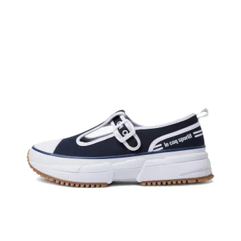 Le Coq Sportif Anti Slip Wear Resistant Low Top Casual Running Shoes Women's Marine Blue