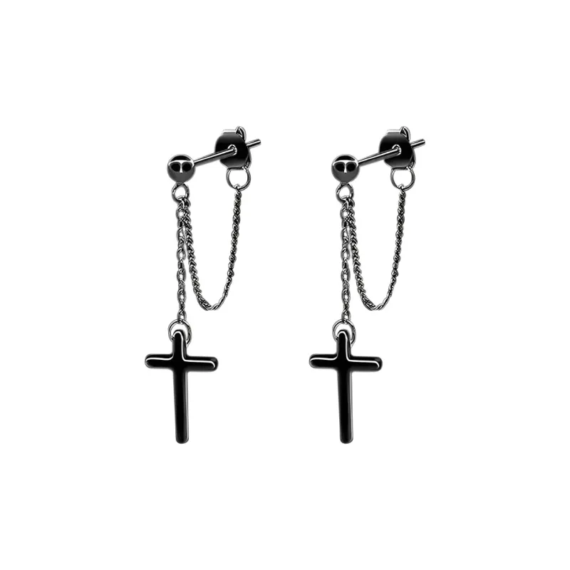 VEZA Sterling Silver Stud Earrings Unisex-8