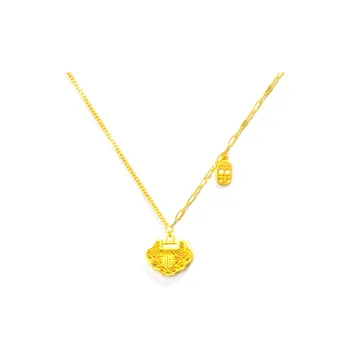 Welcome To The Treasure Alloy Necklaces Unisex