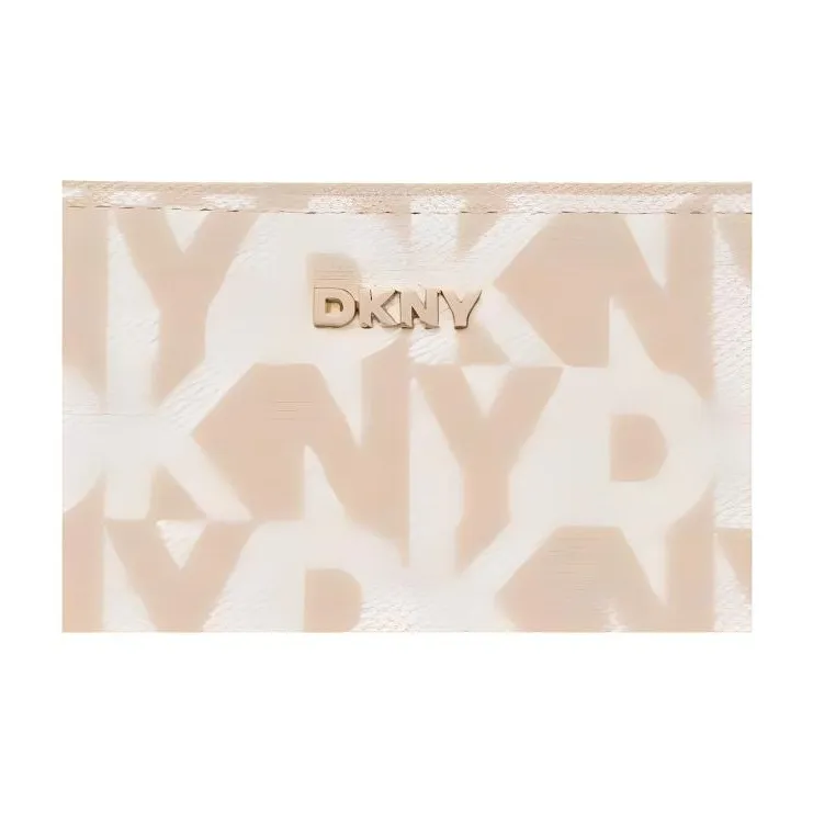 DKNY Polyester Wallet Large Size Women's Brown-2