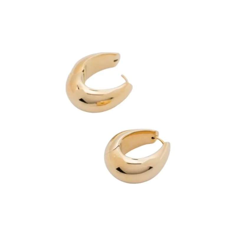 TOM WOOD Large Ice Hoop Earrings-1