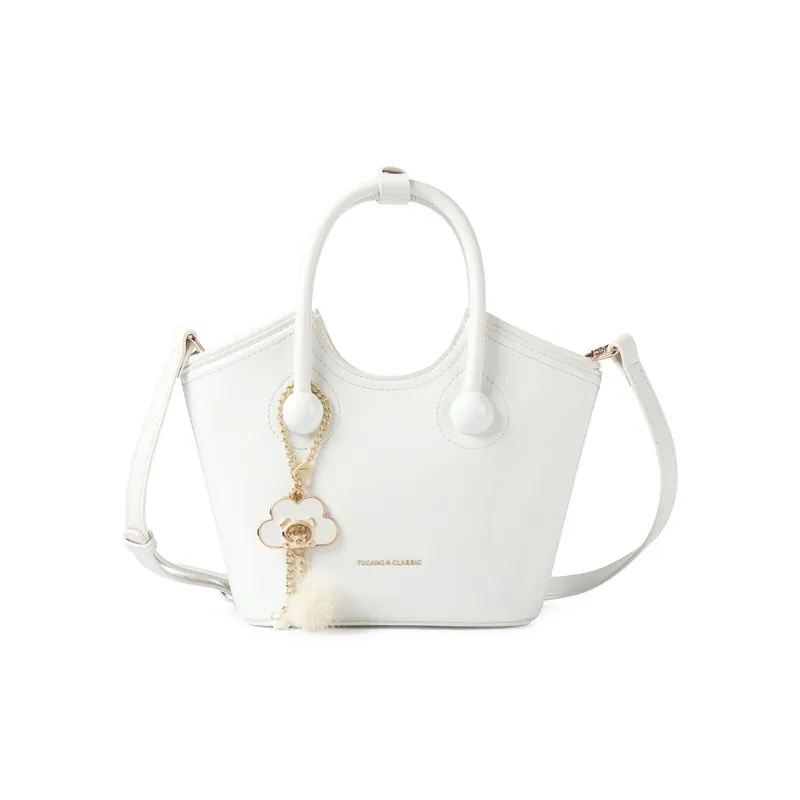 TUCANO PU Leather Basket Bag, Crossbody Bag, Shoulder Bag, Handbag Regular Women's Multicolor-0