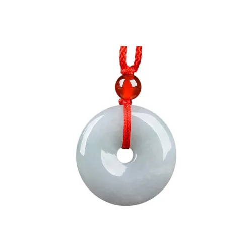 SHARK BABY Glutinous Jade Necklaces Unisex