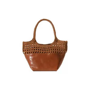 Hereu Cow Leather Handbag Women's Tan