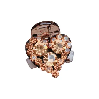 ZWU Acrylic Crystal Hair Clips Women's-10