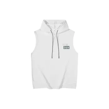 D&W Tank Tops Unisex White