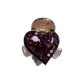 Dark Reddish Purple Small Claw Clip