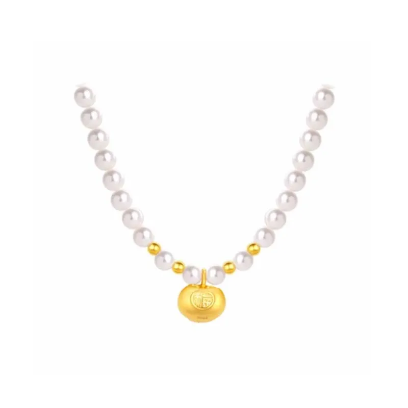 Ruinuo Pearl Necklaces Women's-0