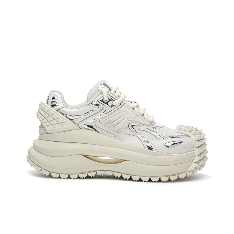 Ed Hardy Wear-Resistant Height Increasing Coverage Low-Top Chunky Sneakers Women's-1