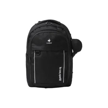 Le Coq Sportif Polyester Backpack Unisex Black