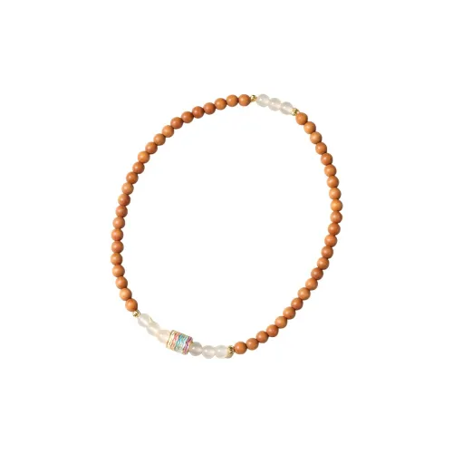 Jinghua Record Barbie Sandalwood Wooden Bracelets Unisex