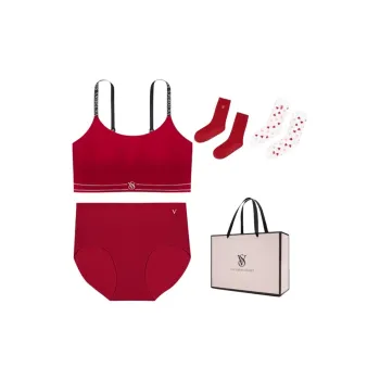 Victoria's Secret Underwear Set Gift Box Set Women's Red
