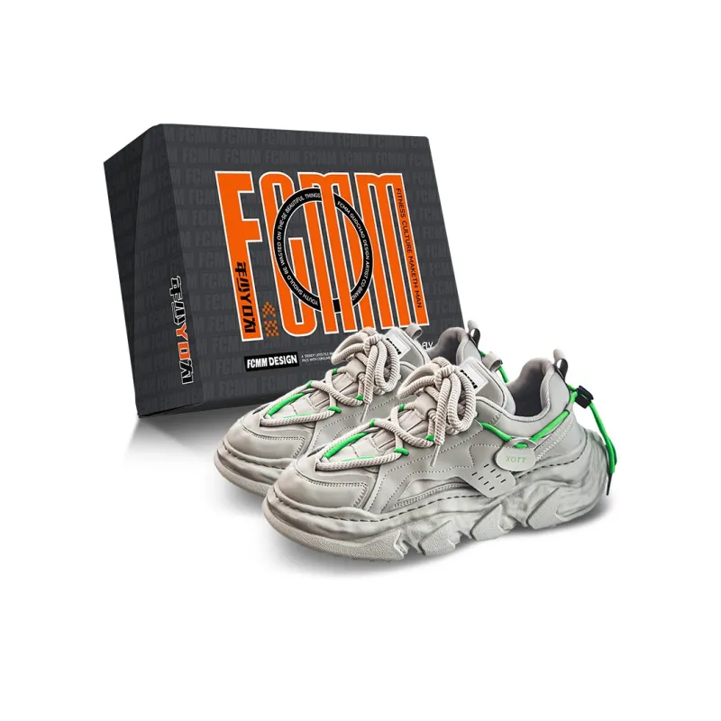 FCMM Low Top Chunky Sneakers Men's Box Included-5