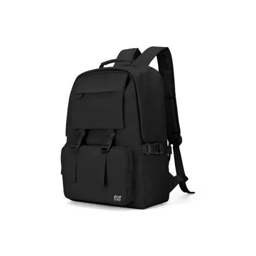 KEYSTREET Fabric Backpack Laptop Bag Travel Bag Unisex Black/White/Army Green/Dark Blue