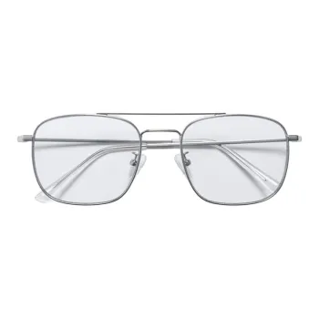 UNIQLO Aviator Sunglasses Unisex Silver