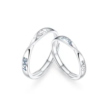 OSSINMI S925 Silver Rings Unisex