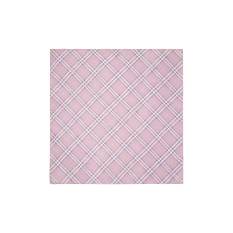 Burberry Silk, Mulberry Silk Scarves Women's Pink-0