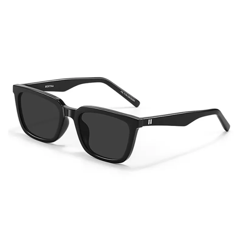 BERTHA TR/Memory Plastic Square Sunglasses Unisex-3
