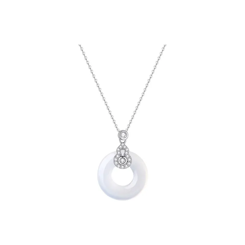 Shang Qianyi Chalcedony Necklaces Women's-0