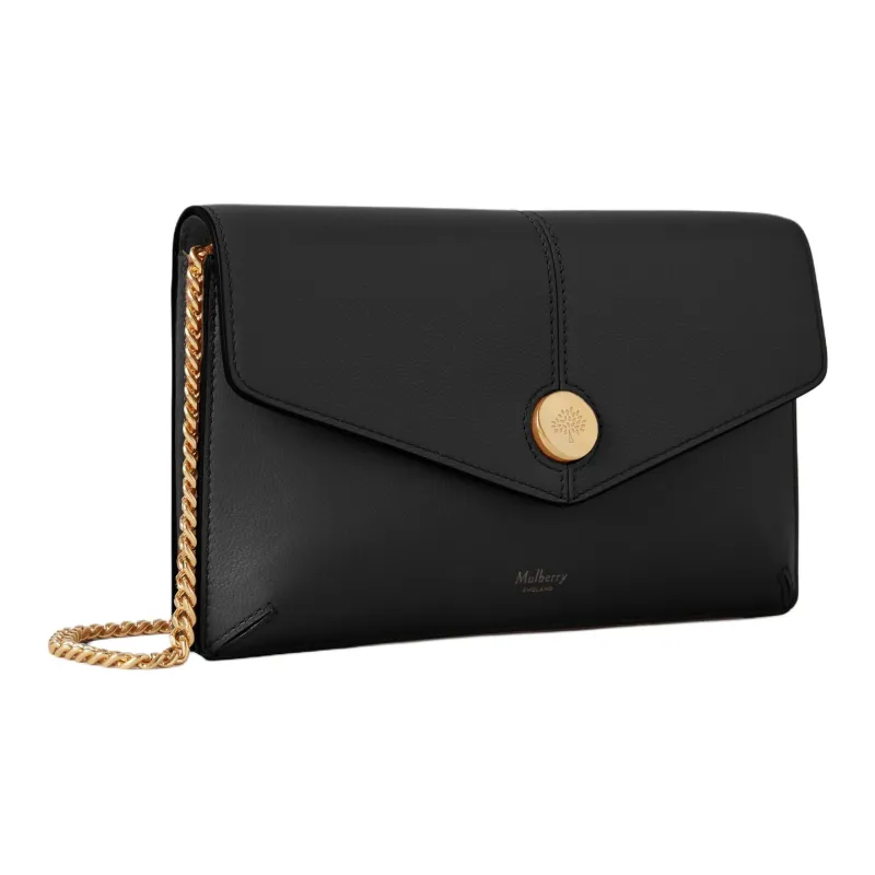 Mulberry Press stud Fastening Chain Strap Bag-1