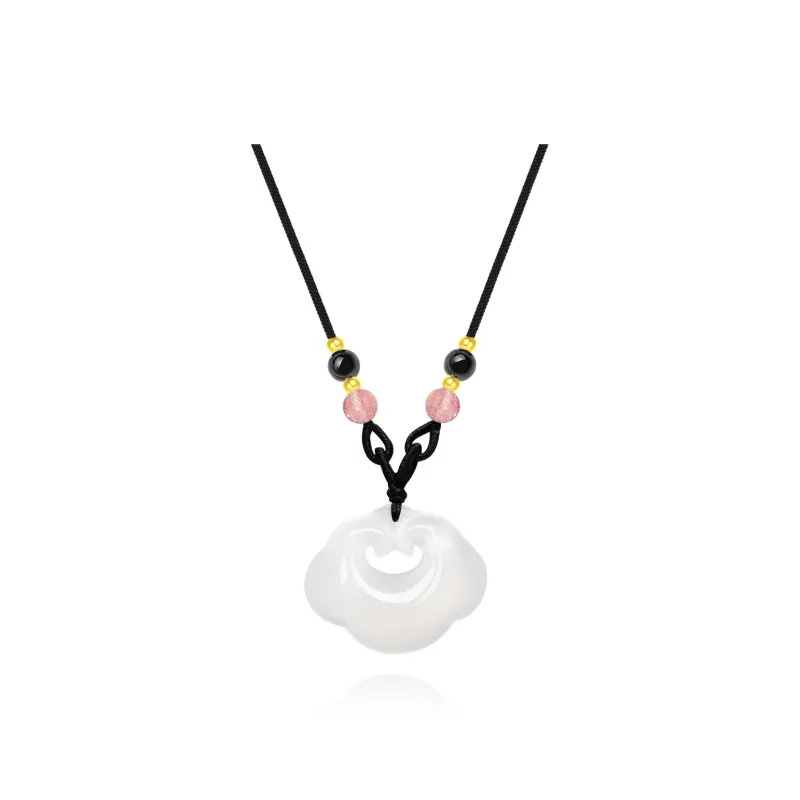 Master Kim Chalcedony Necklaces Unisex-0