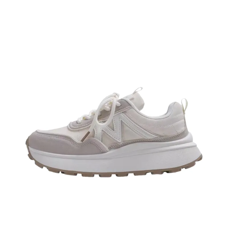 BINGO DUCK Coverage Lightweight Cushioning Low Top Chunky Sneakers Women's-5