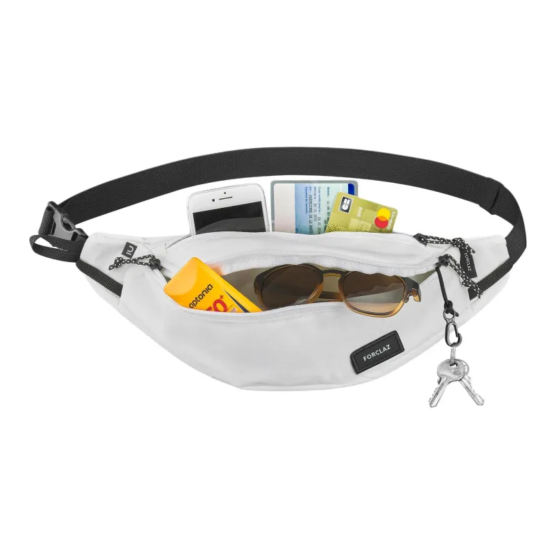 DECATHLON Polyester Fanny Pack Unisex White-4