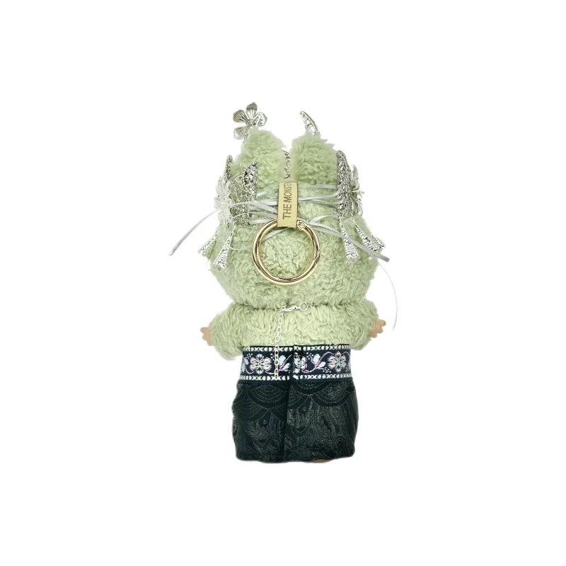 [Modified Doll] POP MART Labubu THE MONSTERS Heartbeat Macaron Collection, Miaojiang Girlish, Cute Hang Tag Box 17CM-10