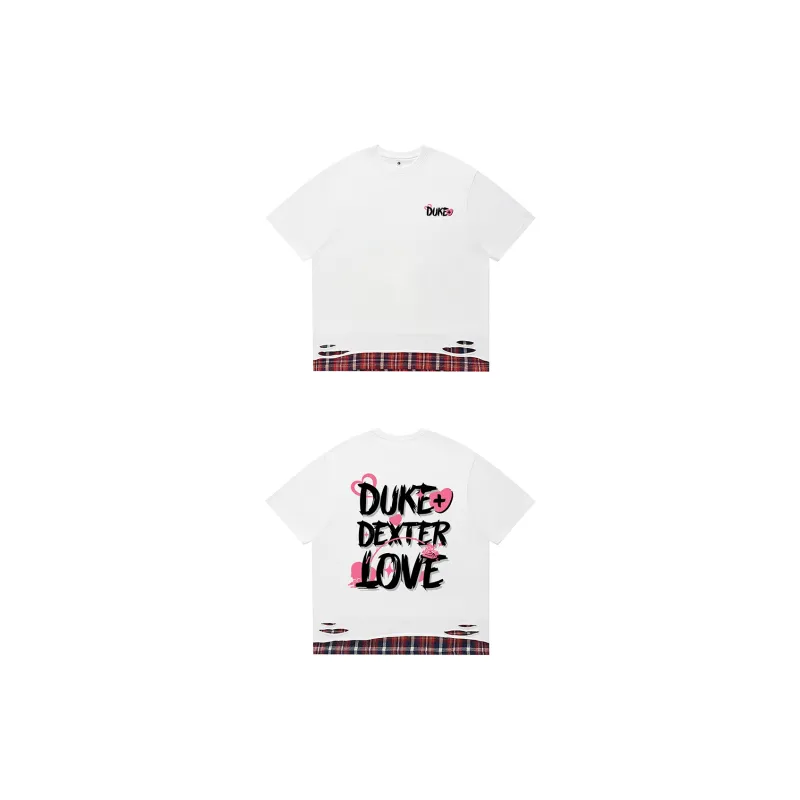 DUKE+DEXTER T-Shirt Unisex White-2