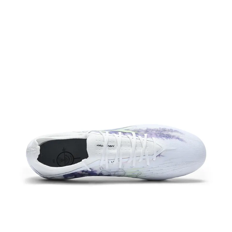 KELME Shadow 2.0 Soccer Shoes Unisex Low Top White Purple-9