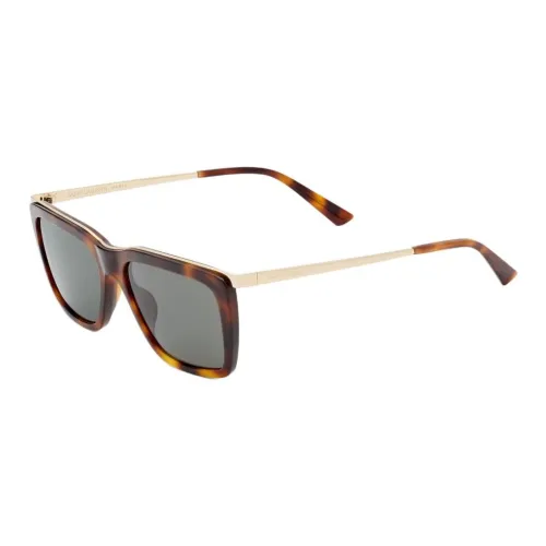 SAINT LAURENT Acetate Square Sunglasses Women's Tortoiseshell