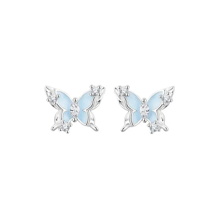 CARAT'S DIARY S925 Silver Stud Earrings Women's-0