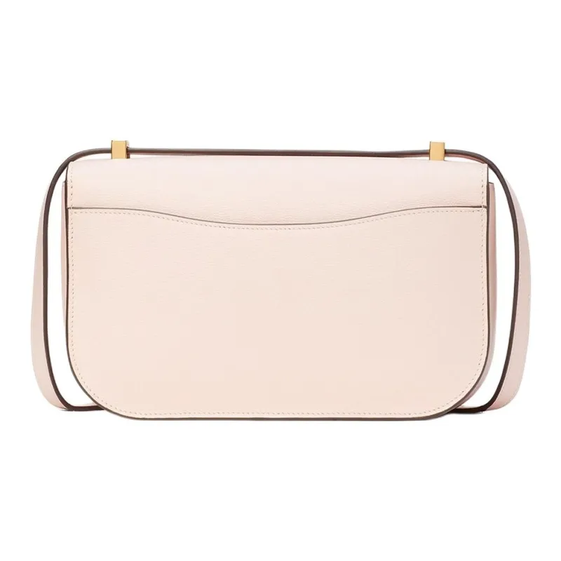 Kate Spade Katy Textured Leather Crossbody Bag Shoulder Bag Medium Size Women's Mochi Pink-2