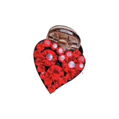 ZWU Acrylic Crystal Hair Clips Women's-0