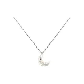 NOME White Butterfly Shell Necklaces Women's