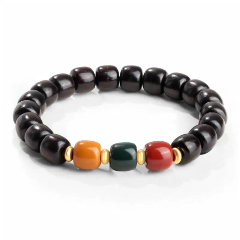 JIAFULAI Ebony Bracelets Unisex-0