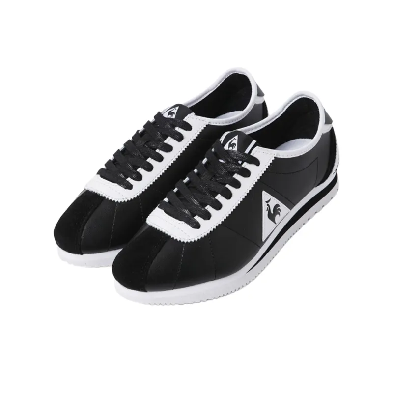 Le Coq Sportif Anti-Slip Wear-Resistant Low-Top Casual Shoes Unisex Black-1