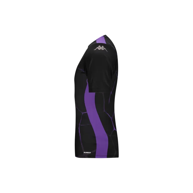Kappa Soccer Jersey Men's Black Purple Indigo Blue-2
