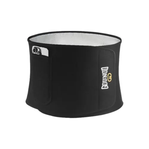 GOUNOD Back Support Braces Exercise And Fitness Breathable Protective Compression Black Neoprene Nylon Polyester Unisex