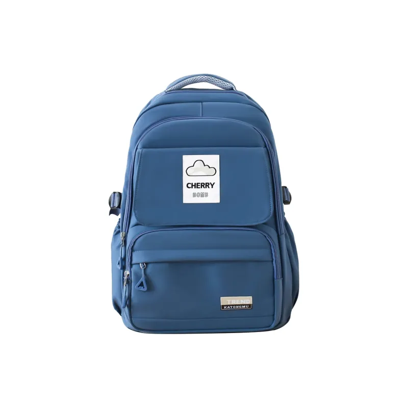 URBAN FOREST Nylon Backpack Regular Unisex Green/Black/Purple/Pink/Blue-8