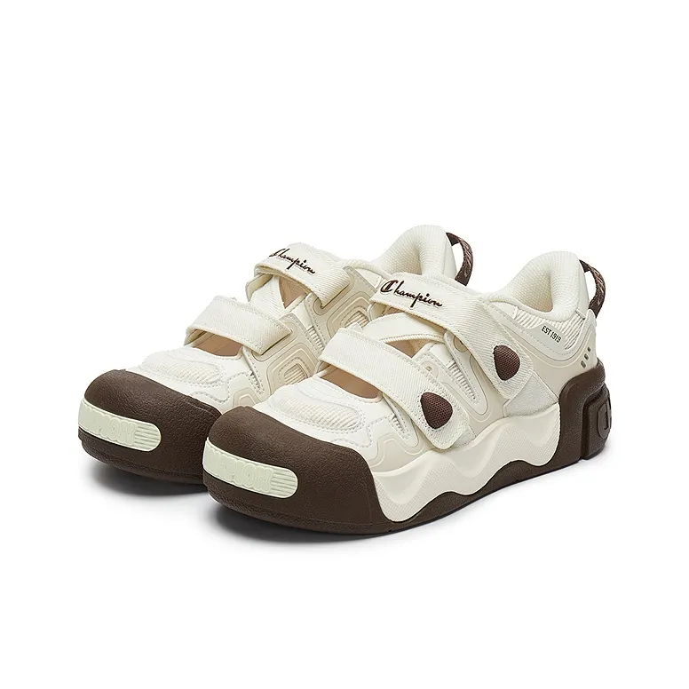 Champion Essentials AutoSkate Mary Jane Casual Shoes Women's Milk White/Baroque Brown-2