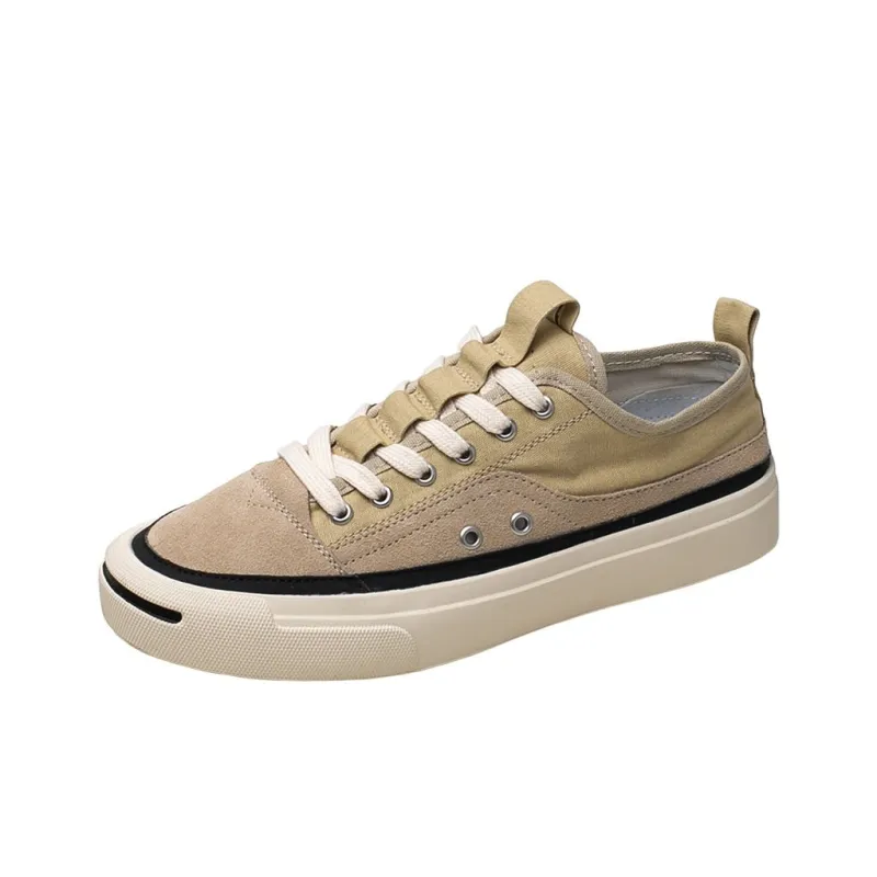 AMICNIEGD Breathable Wear-Resistant Slip-Resistant Low-Top Canvas Shoes Men's-11