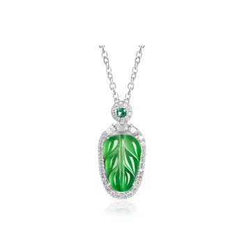 SHARK BABY Ice Type Jadeite Necklaces Women's