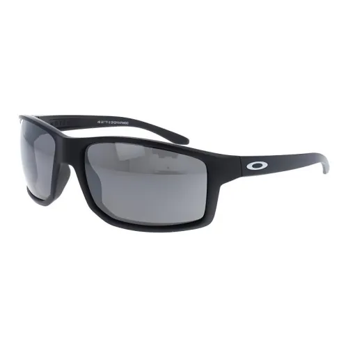 Oakley Acetate Rectangular Sunglasses Unisex Black